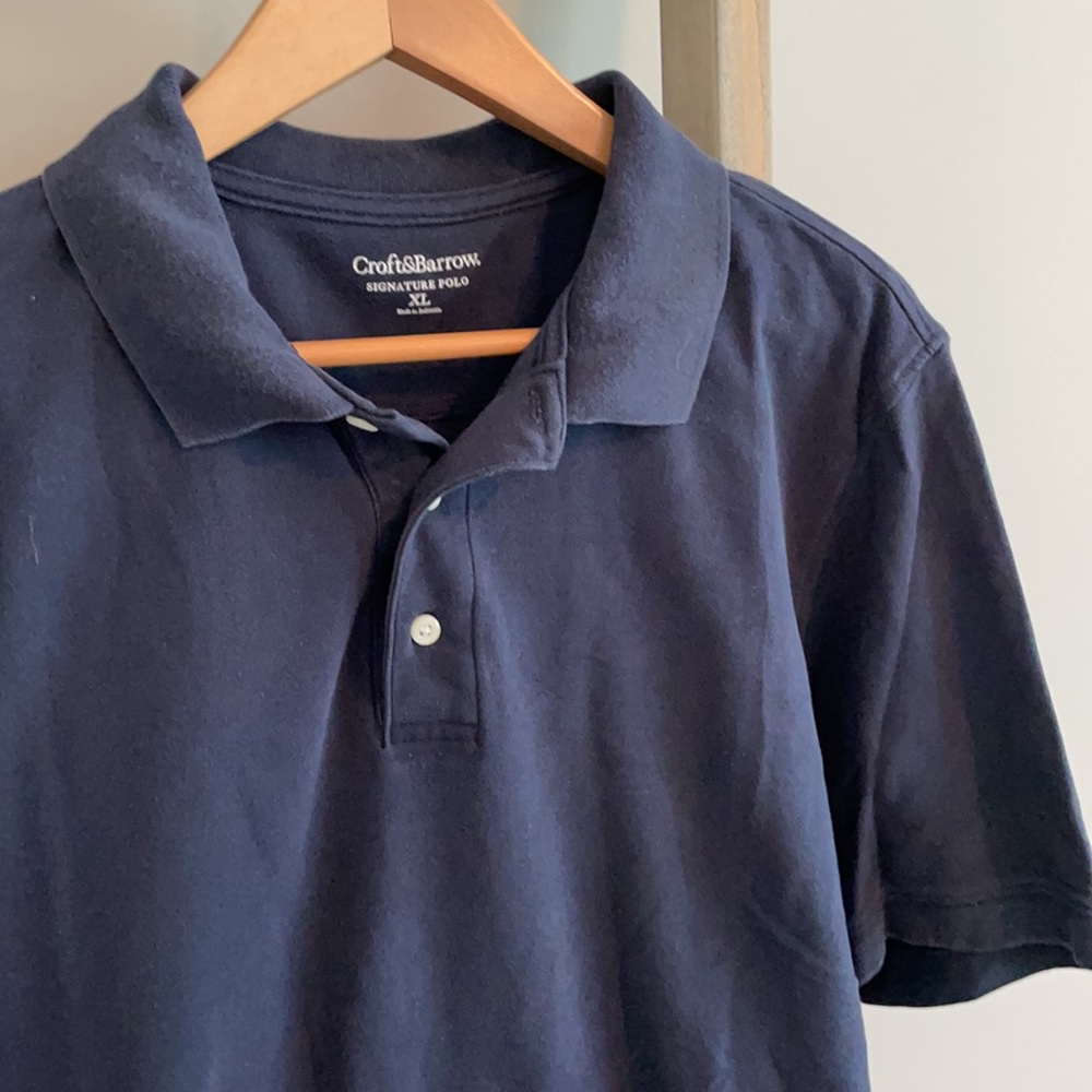 Navy Blue Polo Shirt